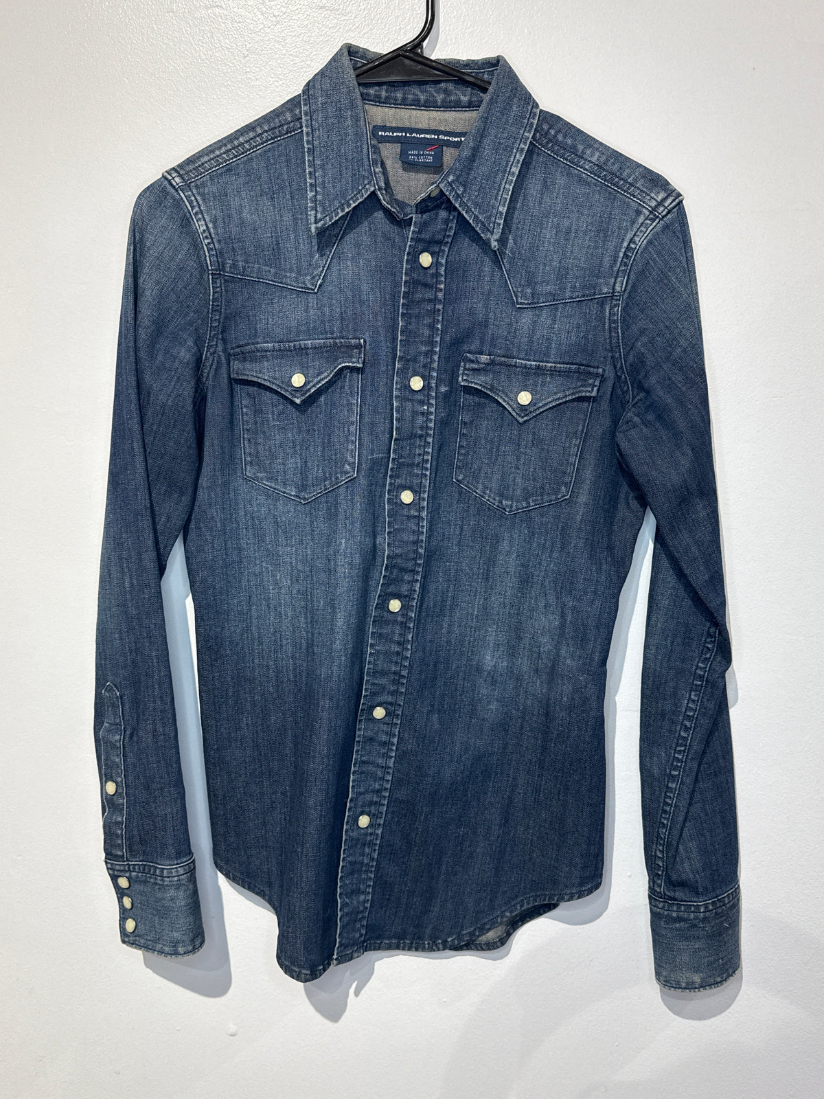 Denim RL sport pearl snap shirt