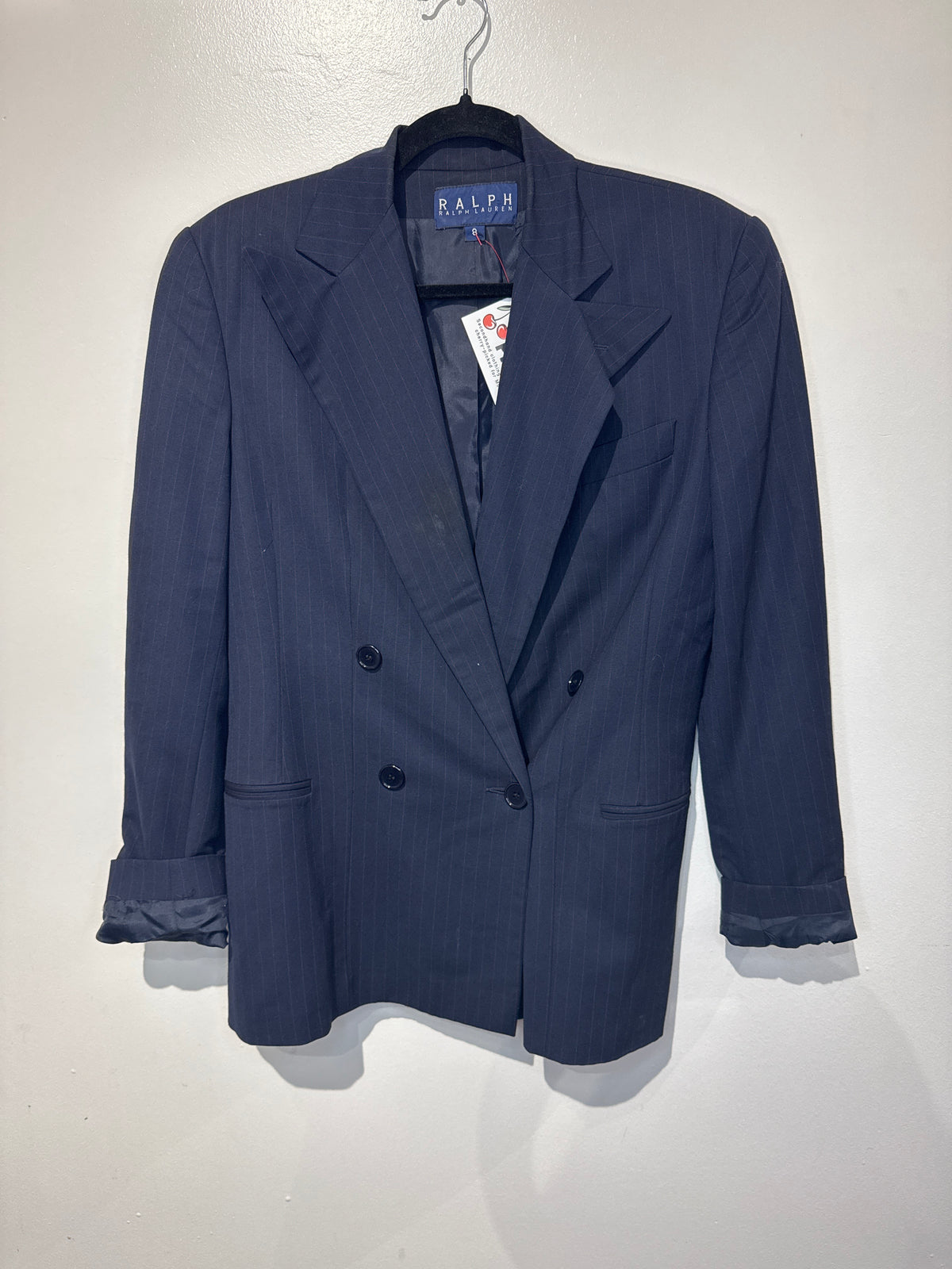 Pinstriped vintage RL blazer