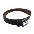 Coach black leather belt