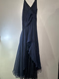 100% silk and lace slip dress