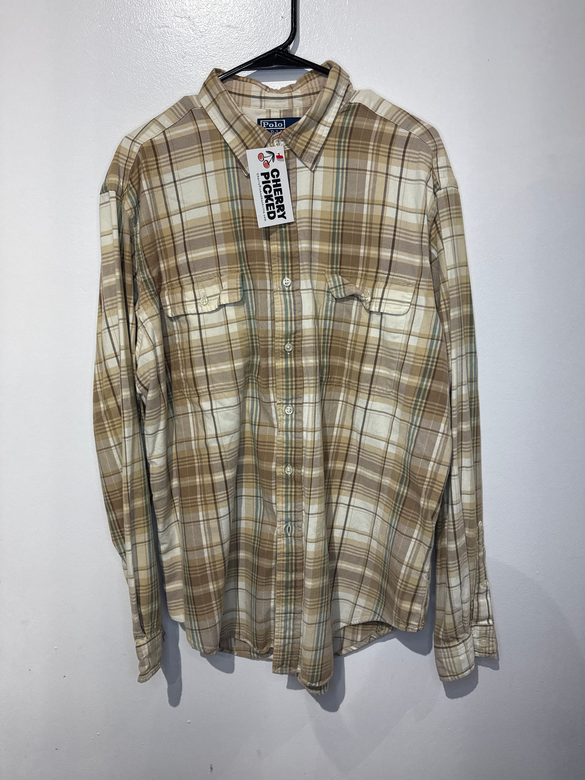 Plaid button up shirt