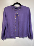 Button adorned cardigan