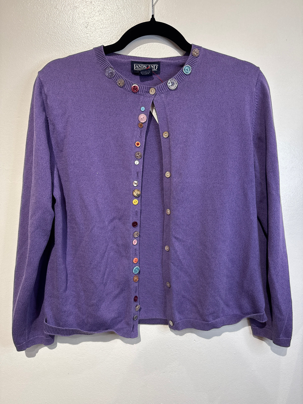 Button adorned cardigan