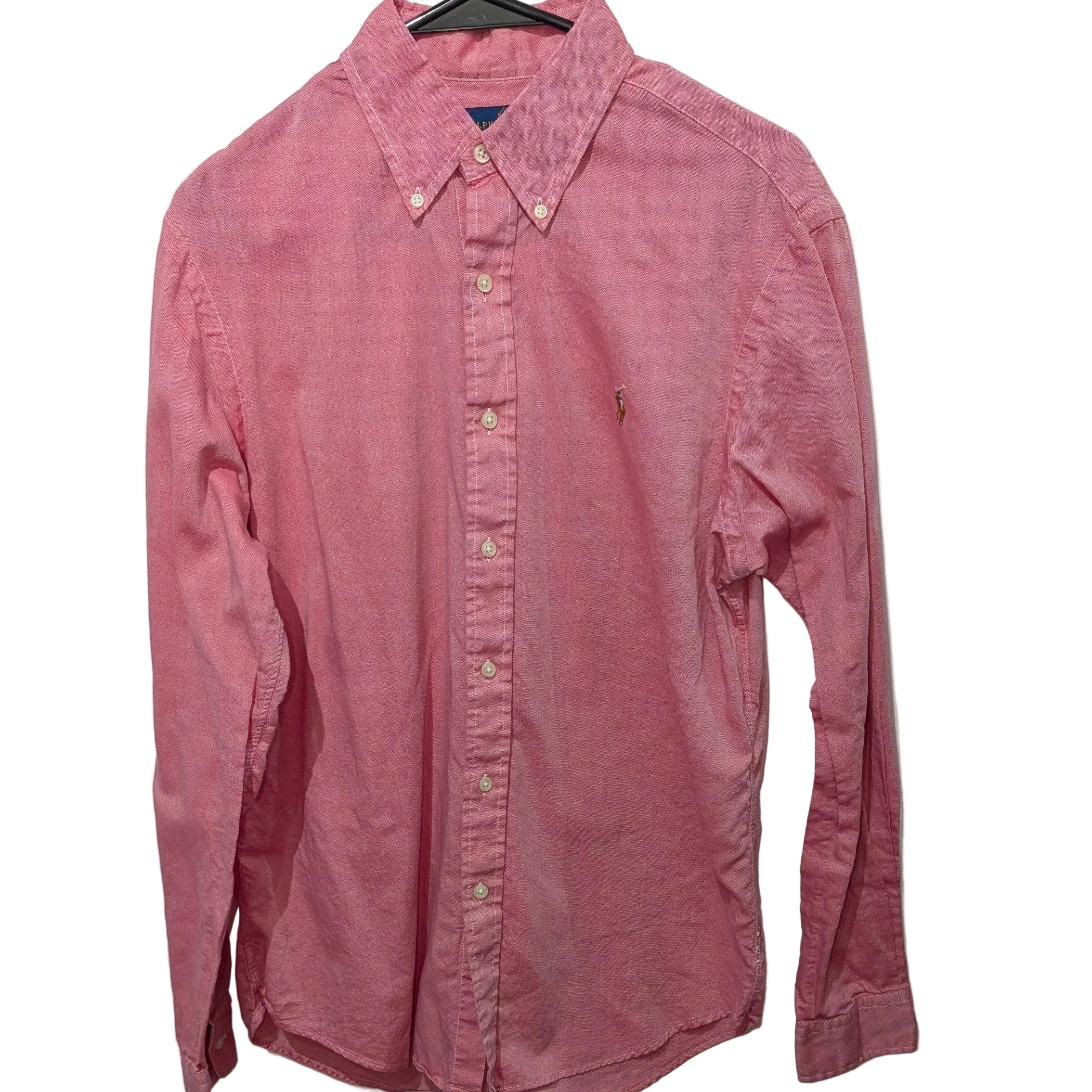 Red Oxford button up