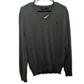 100% merino wool v-neck sweater