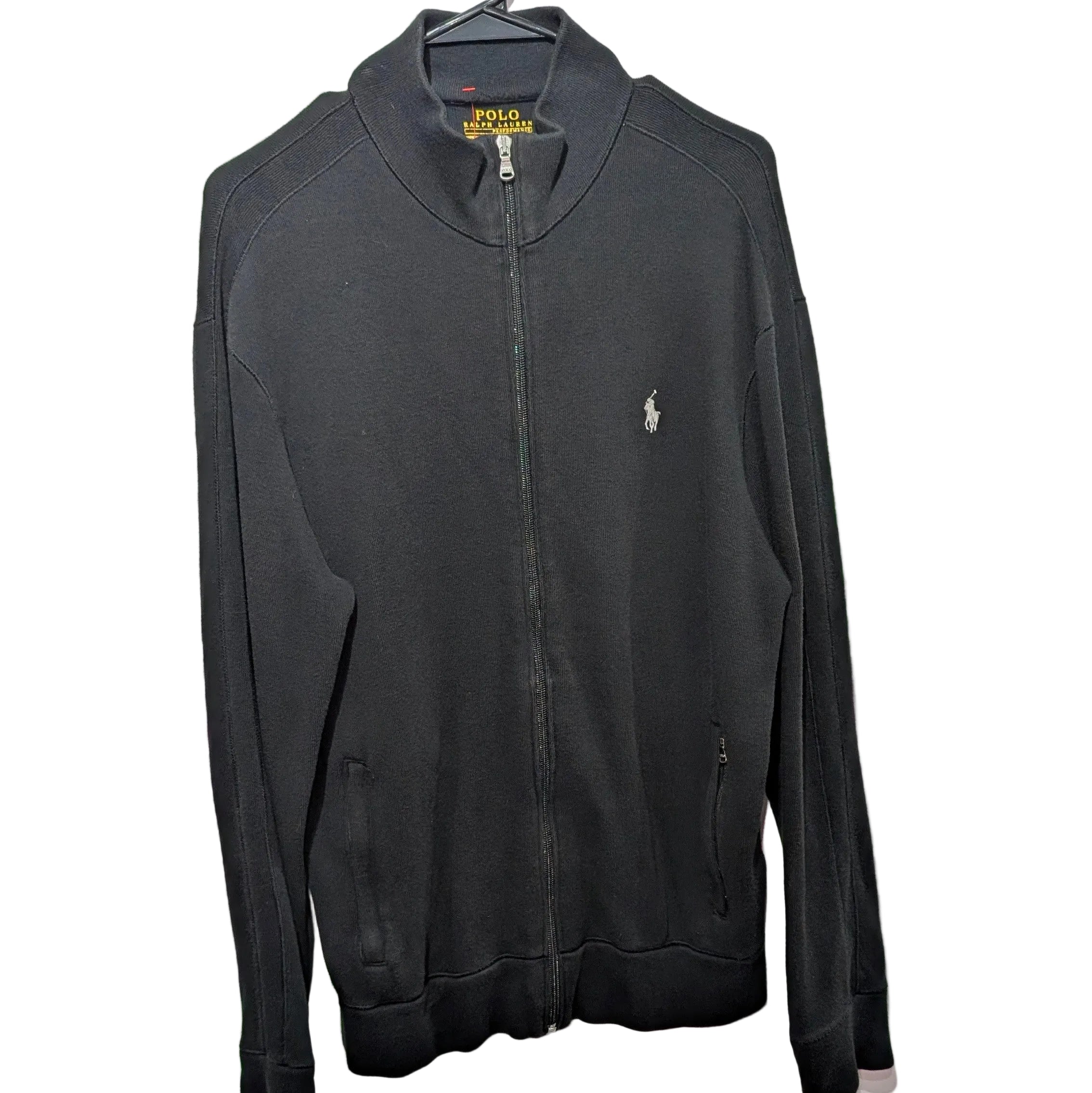 Polo zip up sweatshirt