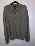 Knit collared sweater