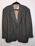 Brown houndstooth blazer