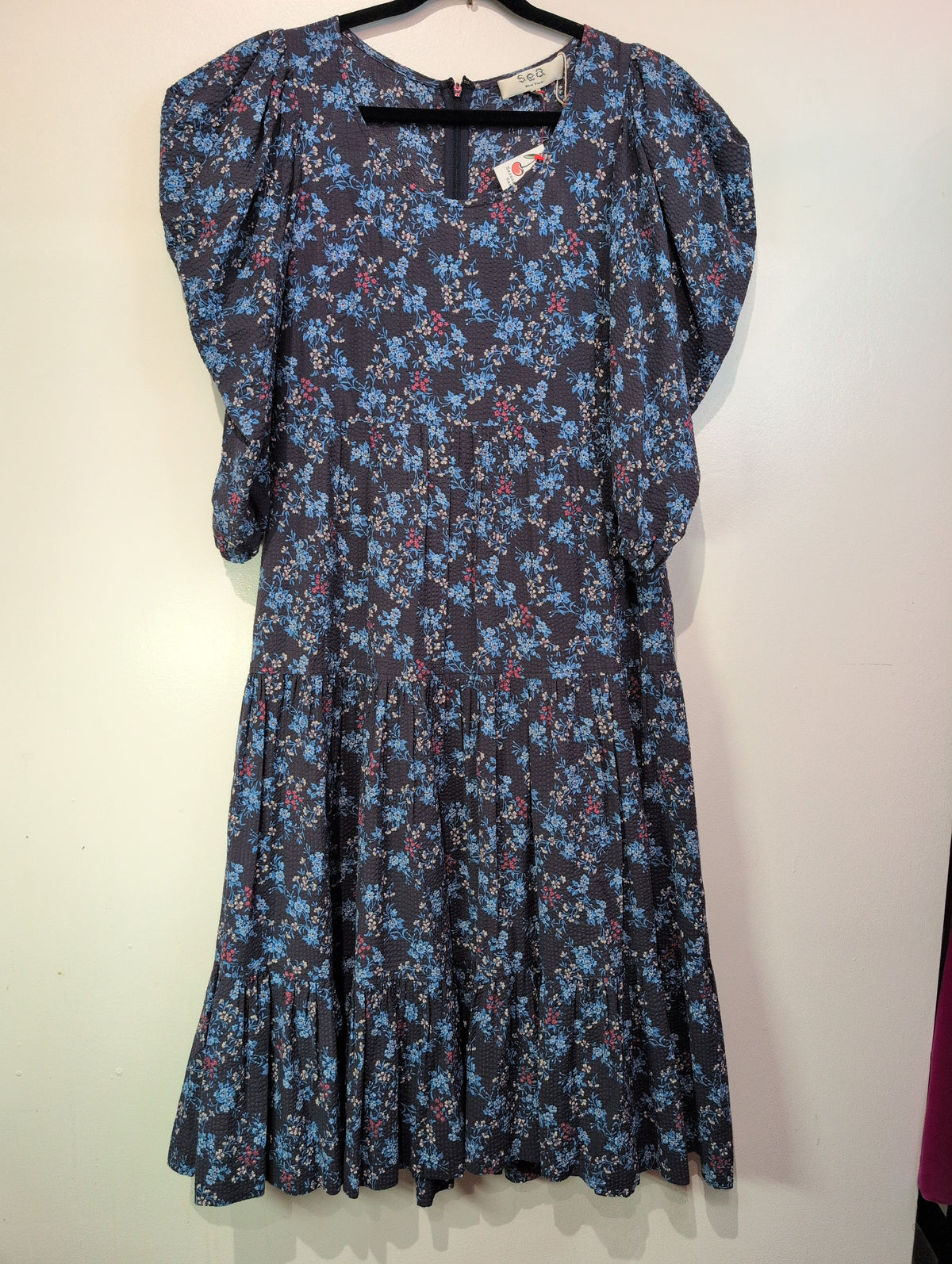 Floral prairie maxi dress