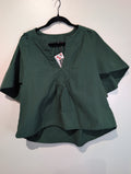 Puff sleeve tunic top