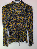 Floral long sleeve blouse