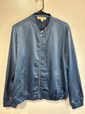 Satin bomber jacket