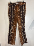 Deer print pants