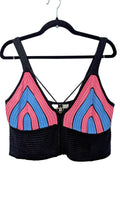 Cropped crocheted tank