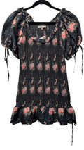 LoveShackFancy Silk Mini Dress