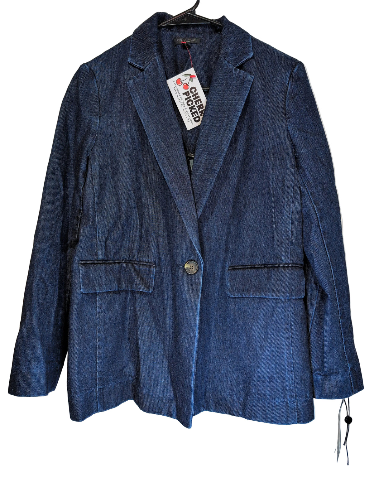 NWT indigo denim blazer ($498 new)