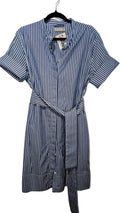 Blue striped s/s dress Everlane