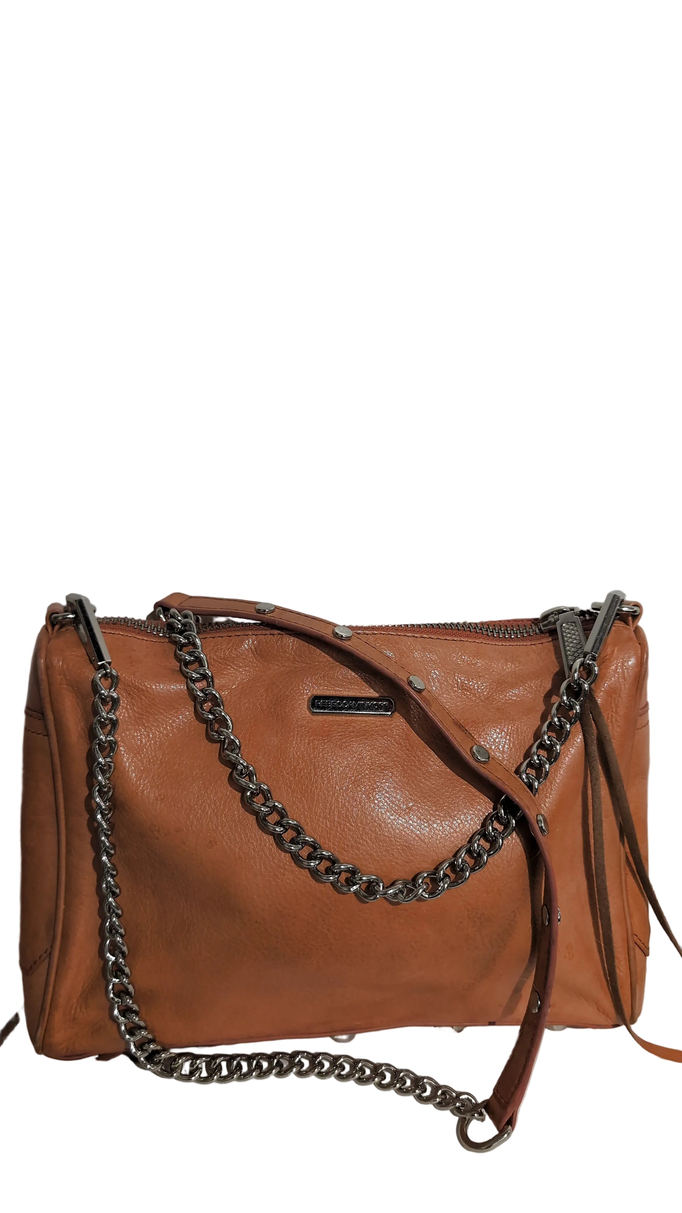 Leather fringe purse