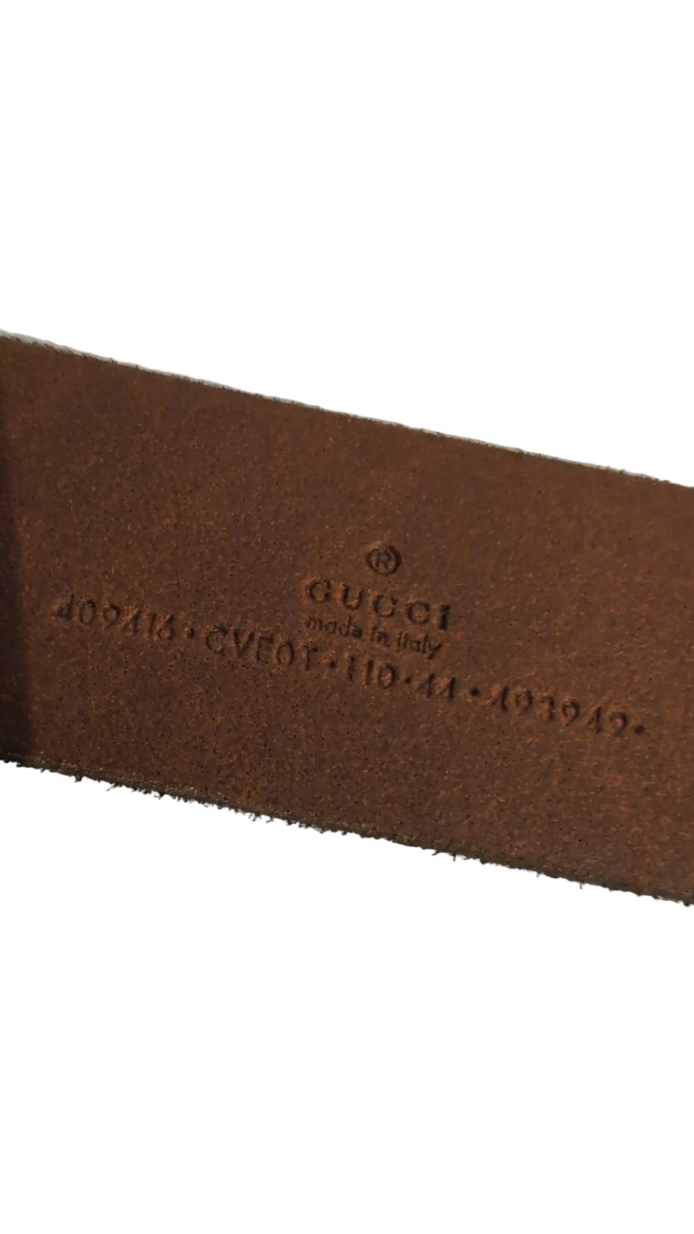 Brown Gucci belt (orig. $570)