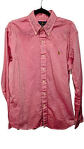 Red Oxford button up