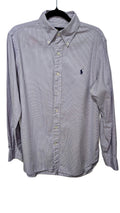 Lilac oxford button down shirt