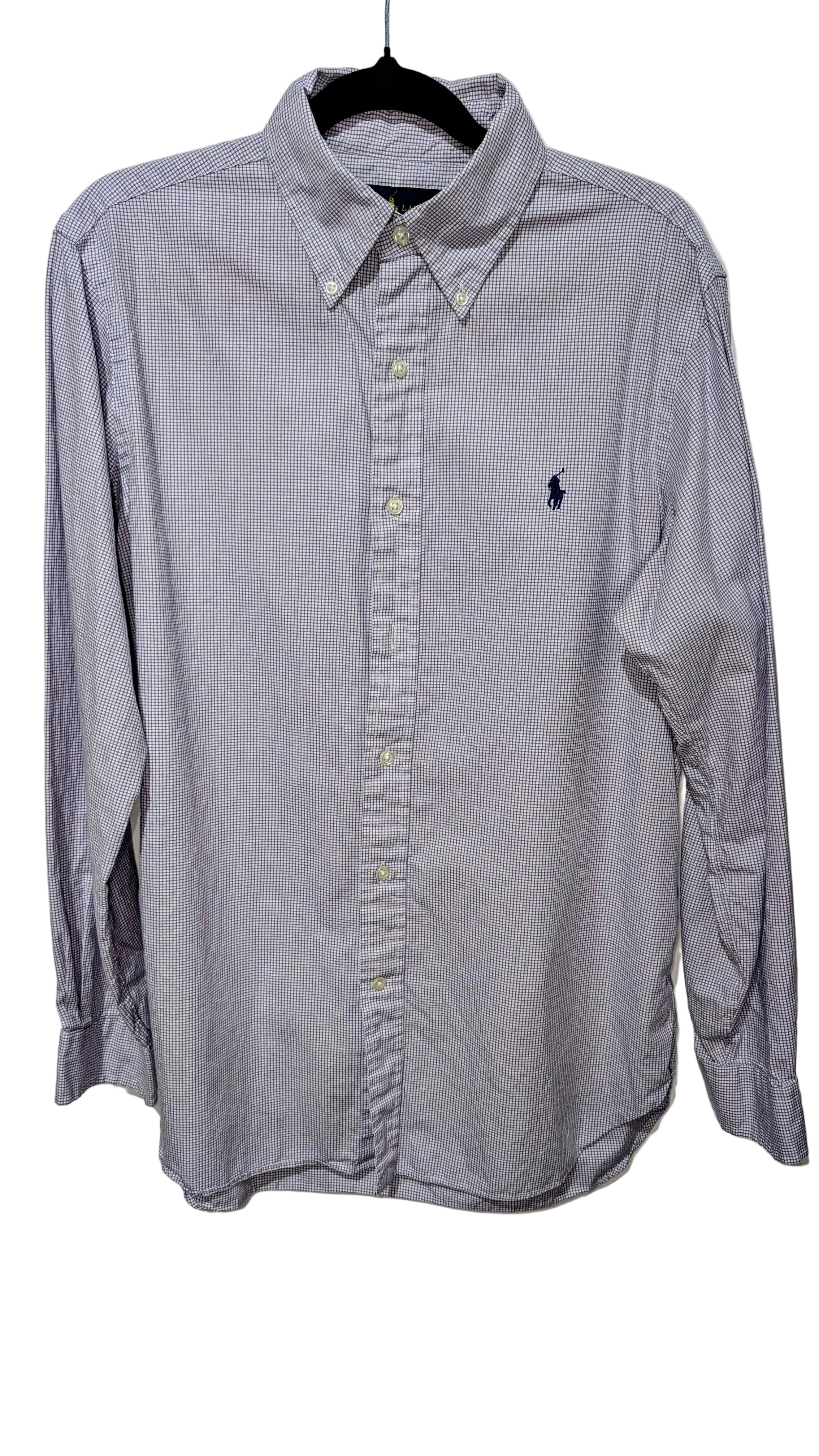 Lilac oxford button down shirt