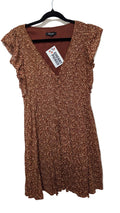 Floral belted dress