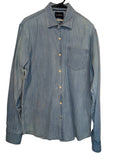 denim button up shirt
