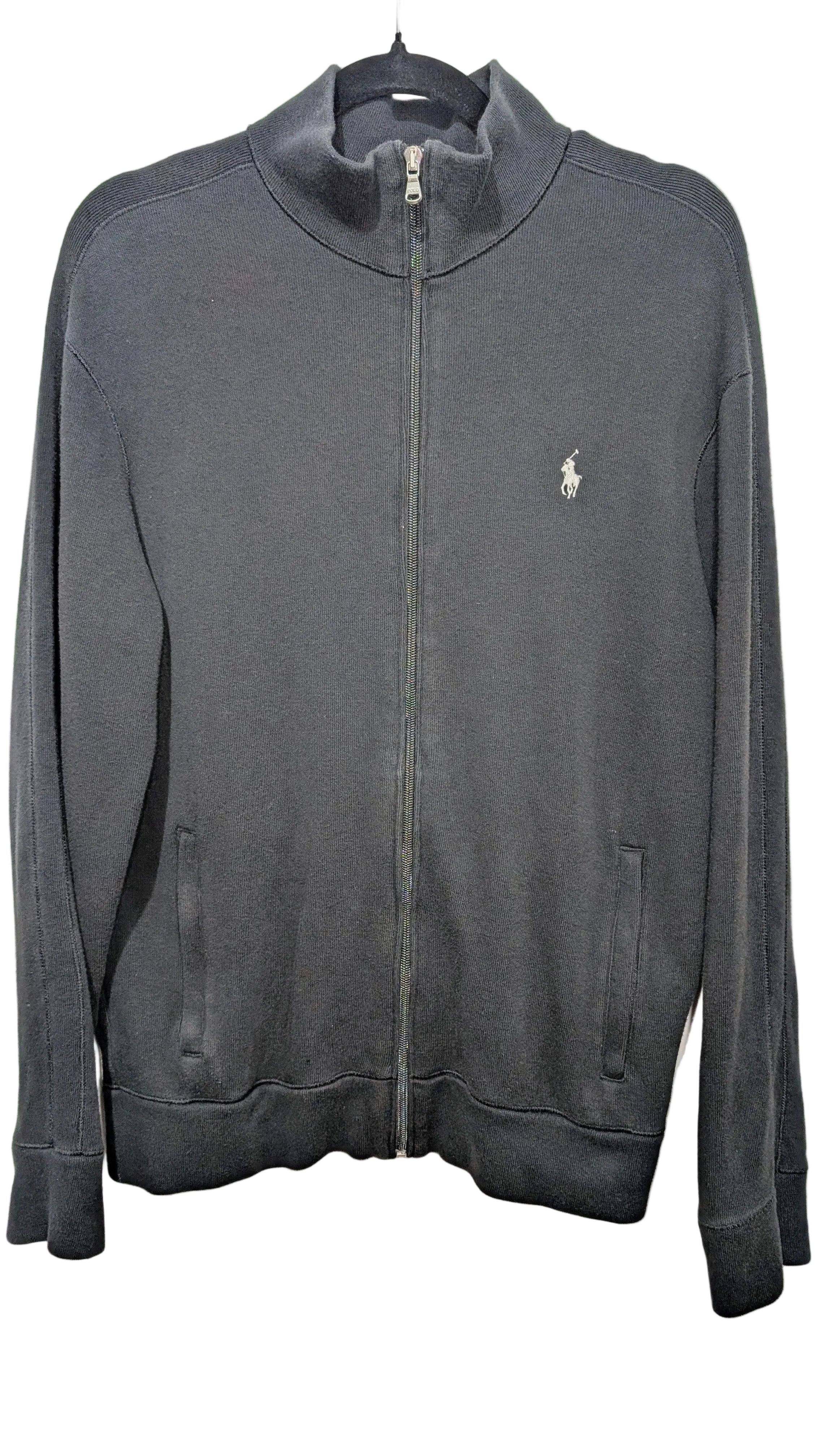 Polo zip up sweatshirt