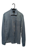 denim button up shirt
