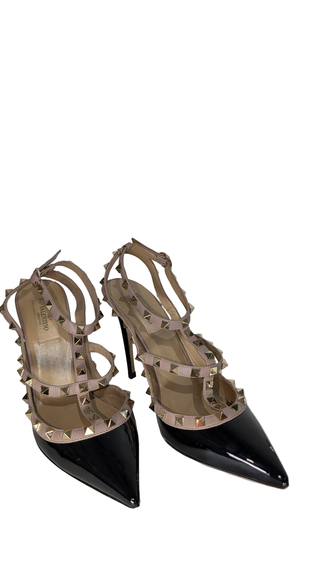 Studded heels