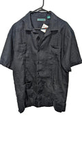 Epic Concrete linen button up from Cubavera