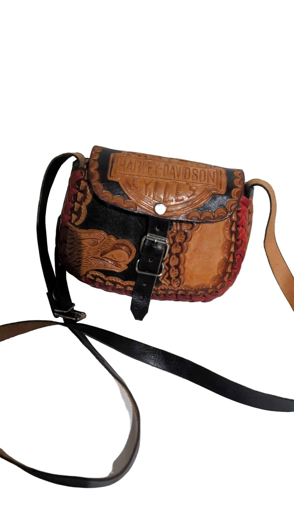 Harley Davidson leather purse