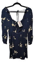 Reformation l/s heart mini dress